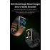 E600 ECG Smart Watch Uomo Non invasivo Glicemia Frequenza cardiaca Monitor per la pressione sanguigna Passi sportivi Smartwatch Donna