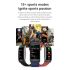 E600 ECG Smart Watch Uomo Non invasivo Glicemia Frequenza cardiaca Monitor per la pressione sanguigna Passi sportivi Smartwatch Donna