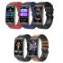 E600 ECG Smart Watch Uomo Non invasivo Glicemia Frequenza cardiaca Monitor per la pressione sanguigna Passi sportivi Smartwatch Donna