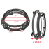 Faro rotondo 7 pollici LED per moto e fuoristrada con fascio DRL segnale svolta 75W Harley Jeep Wrangler lega alluminio impermeabile IP67 accessorio illuminazione durevole