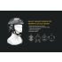 Scopri Cuffie da Tiro EARMOR M32 MOD1 protezione acustica SNR elevato design ergonomico altoparlanti qualità perfette per comunicazione elettronica e avventure all'aperto