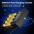 Caricabatterie Intelligente USB LCD per Batterie Ricaricabili 18650 e Ni-MH AA AAA Monitoraggio Ricarica con Display LCD Compatibilità Versatile e Gestione Efficiente delle Batterie