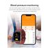 E530 Smart Watch per la glicemia ECG  PPG Smartwatch impermeabile per la frequenza cardiaca IP68