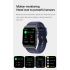 E530 Smart Watch per la glicemia ECG  PPG Smartwatch impermeabile per la frequenza cardiaca IP68