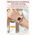ET390 Smart Watch Donna AMOLED 360 * 360 ECG HD Schermo Frequenza cardiaca Chiamate Bluetooth SmartWatch impermeabile