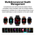 E580 Smartwatch glice mia ECG, pressione. Display 2.04