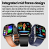 E580 Smartwatch glice mia ECG, pressione. Display 2.04