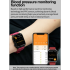 E580 Smartwatch glice mia ECG, pressione. Display 2.04