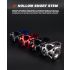 EVOSID Attacco Manubrio Mountain Bike 31.6mm Regolabile 40mm Lega di Alluminio Leggero Nero Rosso Titanio Design Robusto Comfort di Guida Accessori Ciclismo MTB