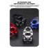 EVOSID Attacco Manubrio Mountain Bike 31.6mm Regolabile 40mm Lega di Alluminio Leggero Nero Rosso Titanio Design Robusto Comfort di Guida Accessori Ciclismo MTB
