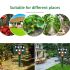 Repellente Animale Ultrasonico Solare per Giardini Protezione Esterna Impermeabile IP44 Controllo Fauna Selvatica Ecologico Resistente alle Intemperie onde sonore e ultrasuoni