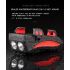 Luce Multifunzione per Bicicletta 4 in 1 MTB Lampada Bicicletta USB Ricaricabile con Faro LED Clacson Bici e Power Bank Sicurezza e Visibilità per Ciclismo in Montagna e Città