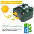Repellente Animale Ultrasonico Solare per Giardini Protezione Esterna Impermeabile IP44 Controllo Fauna Selvatica Ecologico Resistente alle Intemperie onde sonore e ultrasuoni