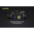 Scopri la Nitecore HC60 lampada frontale ricaricabile 1000 lumen per campeggio ed escursionismo design robusto batteria di lunga autonomia per illuminazione outdoor di sicurezza e avventure