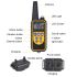 Telecomando per cani elettrico collare impermeabile con display LCD livelli regolabili suono vibrazione shock per addestramento cani all'aperto efficace e sicuro di tutte le taglie