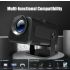 Proiettore HY320 Android 11 4K Nativo 390 ANSI Lumen per Cinema all'Aperto e Intrattenimento Domestico Design Compatto con Dual Wifi6 e Bluetooth 5.0 Esperienza Visiva Coinvolgente