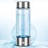 Generatore di Idrogeno Filtro Tazza d'Acqua Ionizzatore Portatile Vetro Borosilicato per Acqua Ricca di Idrogeno Benessere e Salute Cellulare Design Durevole ed Elegante 420ml
