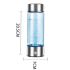 Generatore di Idrogeno Filtro Tazza d'Acqua Ionizzatore Portatile Vetro Borosilicato per Acqua Ricca di Idrogeno Benessere e Salute Cellulare Design Durevole ed Elegante 420ml