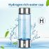 Generatore di Idrogeno Filtro Tazza d'Acqua Ionizzatore Portatile Vetro Borosilicato per Acqua Ricca di Idrogeno Benessere e Salute Cellulare Design Durevole ed Elegante 420ml