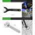 Set Riparazione Bici ROCKBROS strumenti ciclismo professionali acciaio al carbonio essenziale manutenzione compatta ciclisti seri soluzioni riparazione biciclette durevoli