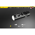 Nitecore LA10 torcia mini EDC con Nichia XP-G2 S3 LED 135 lumen torcia compatta torcia leggera da campeggio design twist-to-activate ideale per outdoor accessorio elegante