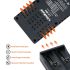 LiitoKala Lii-202 caricabatterie intelligente per batterie 3.7V Li-ion 18650 21700 NiMH con doppio canale di ricarica ingresso Micro USB uscita USB per ricarica efficiente e sicura