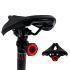 Fanale Intelligente Bici con Auto Start Stop e Luce Freno Ricarica USB IPX6 Impermeabile Alta Visibilità Sicurezza Ciclismo Attivazione Automatica Modalità Sleep Risparmio Energetico