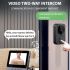 Scopri il M12 Videocitofono senza fili campanello visivo con schermo IPS 4.3'' visione cristallina installazione wireless semplice per sicurezza migliorata e protezione della privacy