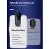 Videocitofono wireless campanello video sicurezza domestica con schermo monitor 43 pollici visione notturna audio bidirezionale installazione facile senza abbonamento WiFi design durevole
