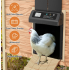 Apriporta Automatica Pollaio Timer Integrato con Costruzione Durevole Innovazioni Cura Polli Essenziale Vita da Fattoria Componenti Acciaio Inossidabile Accessori Pollaio Alluminio