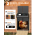 Apriporta Automatica Pollaio Timer Integrato con Costruzione Durevole Innovazioni Cura Polli Essenziale Vita da Fattoria Componenti Acciaio Inossidabile Accessori Pollaio Alluminio