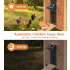 Apriporta Automatica Pollaio Timer Integrato con Costruzione Durevole Innovazioni Cura Polli Essenziale Vita da Fattoria Componenti Acciaio Inossidabile Accessori Pollaio Alluminio