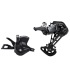 Gruppo Shimano Deore M6100 12 velocità cambio preciso con leva cambio SL M6100 e deragliatore RD M6100 SGS Rapidfire Plus per ciclismo su terreni misti e prestazioni elevate