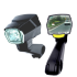 CarryBright CB800 faro specchietto retrovisore per bici lega di alluminio design del blocco della manopola miglior sicurezza visibilità ciclisti città e sentieri forestali