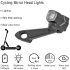 CarryBright CB800 faro specchietto retrovisore per bici lega di alluminio design del blocco della manopola miglior sicurezza visibilità ciclisti città e sentieri forestali