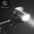 CarryBright CB800 faro specchietto retrovisore per bici lega di alluminio design del blocco della manopola miglior sicurezza visibilità ciclisti città e sentieri forestali