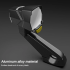 CarryBright CB800 faro specchietto retrovisore per bici lega di alluminio design del blocco della manopola miglior sicurezza visibilità ciclisti città e sentieri forestali