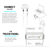 Microfono Dinamico Professionale MV7 per Podcast Registrazione Vocale Microfono Cardioide per Smartphone e Computer Suono di Alta Qualità Chiarezza Audio Design Elegante