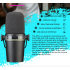 Microfono Dinamico Professionale MV7 per Podcast Registrazione Vocale Microfono Cardioide per Smartphone e Computer Suono di Alta Qualità Chiarezza Audio Design Elegante