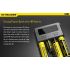 Scopri Nitecore Nuovo Caricabatterie Ionico I4 compatto con compatibilità ampia Li-ion IMR LifePo4 Ni-MH ricarica intelligente sicurezza avanzata indicatore LED accessorio tecnologico