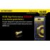 Batteria ricaricabile NITECORE NL166 16340 RCR123A 3.7 V 650 mAh alta capacità tensione stabile protezione integrata oltre 500 cicli per prestazioni a lungo termine ed ecologica