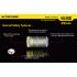 Batteria ricaricabile NITECORE NL166 16340 RCR123A 3.7 V 650 mAh alta capacità tensione stabile protezione integrata oltre 500 cicli per prestazioni a lungo termine ed ecologica