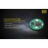 Batteria ricaricabile Nitecore Li-ion NL1834 18650 3400mAh alta capacità per torce elettriche e fotocamere con circuiti di protezione integrati ed energia affidabile ed efficiente