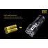 Batteria ricaricabile Nitecore Li-ion NL1834 18650 3400mAh alta capacità per torce elettriche e fotocamere con circuiti di protezione integrati ed energia affidabile ed efficiente