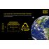Batteria ricaricabile Nitecore Li-ion NL1834 18650 3400mAh alta capacità per torce elettriche e fotocamere con circuiti di protezione integrati ed energia affidabile ed efficiente