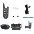 Collare d'Addestramento per Cani Impermeabile Ricaricabile con Display LCD e Telecomando Ideale per Addestramento All'aperto e Correzione Comportamento Canino Sicuro per Tutte le Taglie 800m