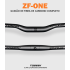 Manubrio per Bicicletta TOSEEK ZF-ONE MTB in Fibra di Carbonio 31.8mm x 580mm-760mm Design Nero Opaco Leggero Accessorio di Qualità Premium per Prestazioni e Guida Efficiente