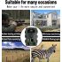 Scopri PR700 Fotocamera per sentieri a infrarossi con rilevamento del movimento e visione notturna Ideale per monitoraggio fauna selvatica e sicurezza domestica Filigrana temporale inclusa