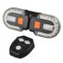 Indicatore di direzione bici Luce posteriore LED ad alta efficienza Ricaricabile USB Design wireless Alta visibilità Sicurezza ciclisti Accessori bici Installazione facile