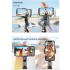 Q18 Selfie Stick Rotazione 360 e Stabilizzatore Cardanico per Fotografia Mobile Gadget Fotografico per Scatti Creativi e Stabili Accessorio Perfetto e Facile da Usare